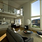 Olohuone loft-tyyliin