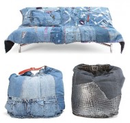 Denim Couture futon sohva
