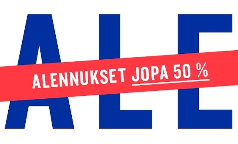 Finnish Design Shop talvi ALE 2018