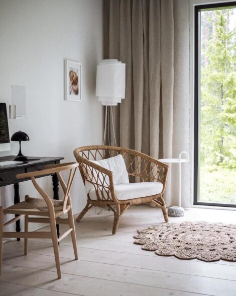 Kodikas skandinaavinen sisustus