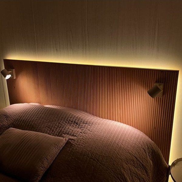 LED-nauha sängynpääty