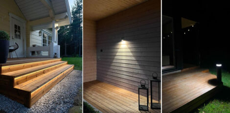 Ulkovalaistus syksyllä ja talvella