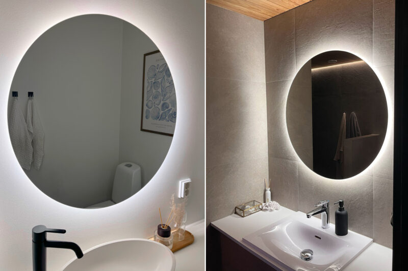Valopeili AGGE Led Mirror Round Backlight